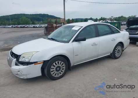 2008 Mercury Sable из США, поврежденный, VIN 1MEHM40W08G624322